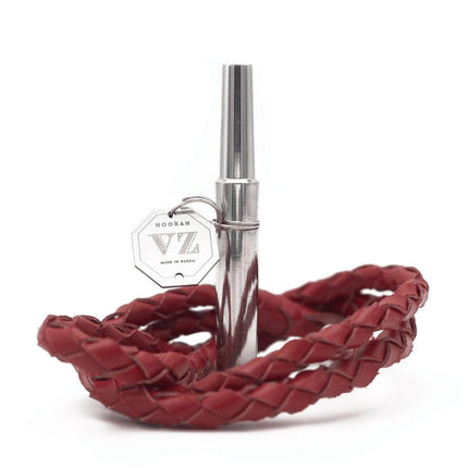 VZ Hookah - V.Z. Hookah - Deluxe Red Leather Personal Mouthtip - The Premium Way