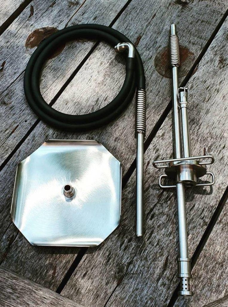 VZ Hookah - VZ Hookah - Stainless Steel Big - The Premium Way, image 3 of 9